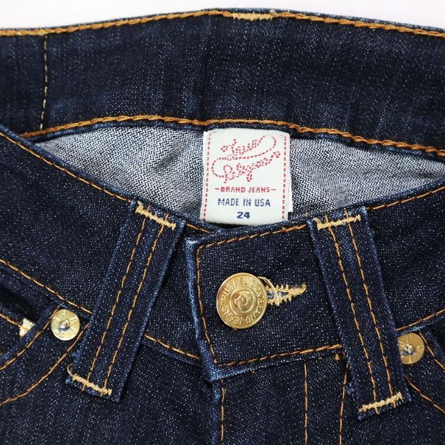 TRUE RELIGION JOEY 濃紺ストレッチフレアデニム ローライズ24