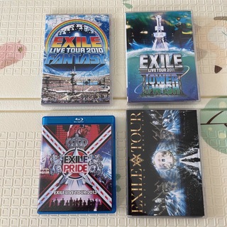 エグザイル(EXILE)のEXILE LIVE TOUR  Blu-ray DVD 4点セット(ミュージック)