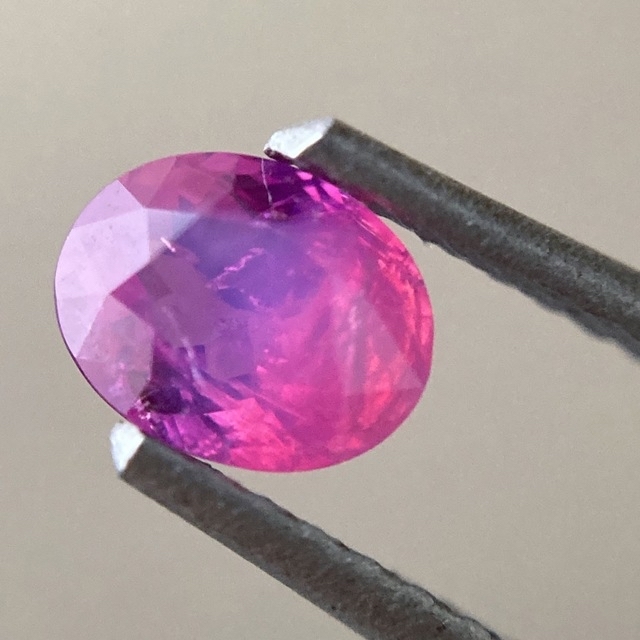 天然 シルキーサファイア ルース 0.36ct-