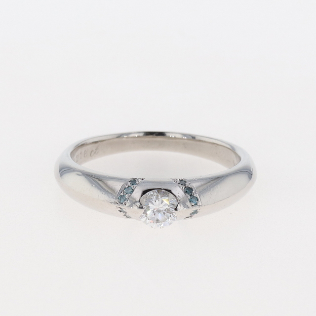 驚きの値段で デザインリング ダイヤモンド 10号 【中古】 Pt900 リング(指輪)