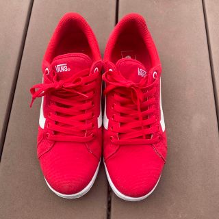 ヴァンズ(VANS)のV2129CVS　SURFACE　RED/WHITE　587749-0003(スニーカー)