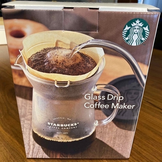 Starbucks Coffee(スターバックスコーヒー)のスターバックス グラスドリップコーヒーメーカー スマホ/家電/カメラの調理家電(コーヒーメーカー)の商品写真