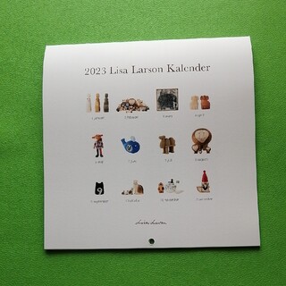 リサラーソン(Lisa Larson)のリサ・ラーソン2023壁掛けカレンダー(カレンダー/スケジュール)