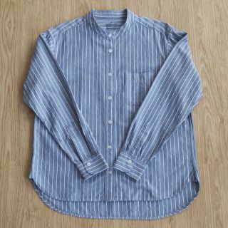 3ページ目 - MUJI (無印良品) ネイビー シャツ/ブラウス(レディース