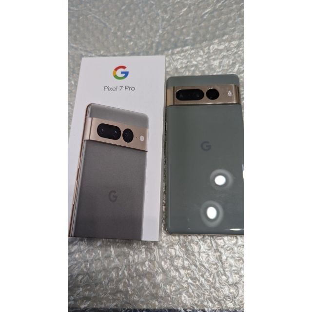 Google Pixel(グーグルピクセル)のおまけあり　Google pixel 7 Pro SIMフリー スマホ/家電/カメラのスマートフォン/携帯電話(スマートフォン本体)の商品写真
