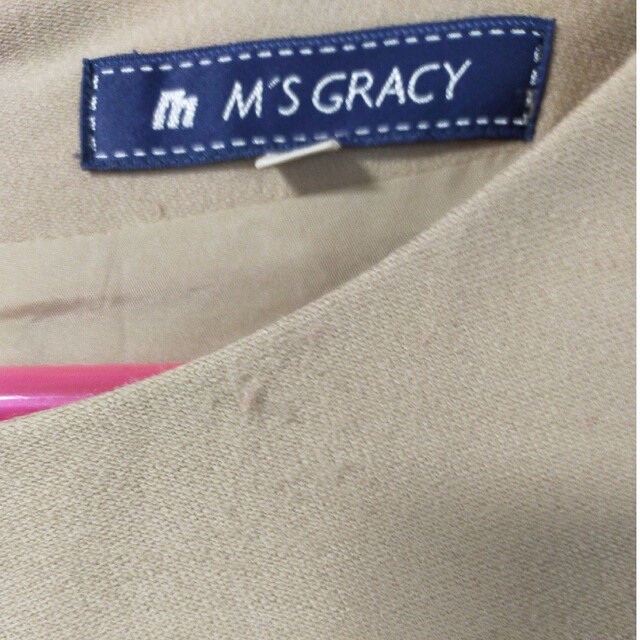 M'S GRACY(エムズグレイシー)のM'sGRACY エムズグレイシー上質ワンピース レディースのワンピース(ひざ丈ワンピース)の商品写真