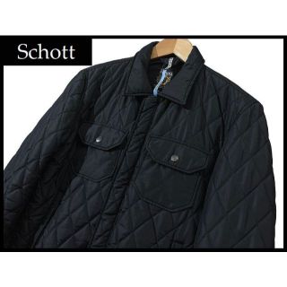 ショット(schott)のゆうき様専用　 ショット 3122032 中綿 キルティング ジャケット 黒 M(ブルゾン)