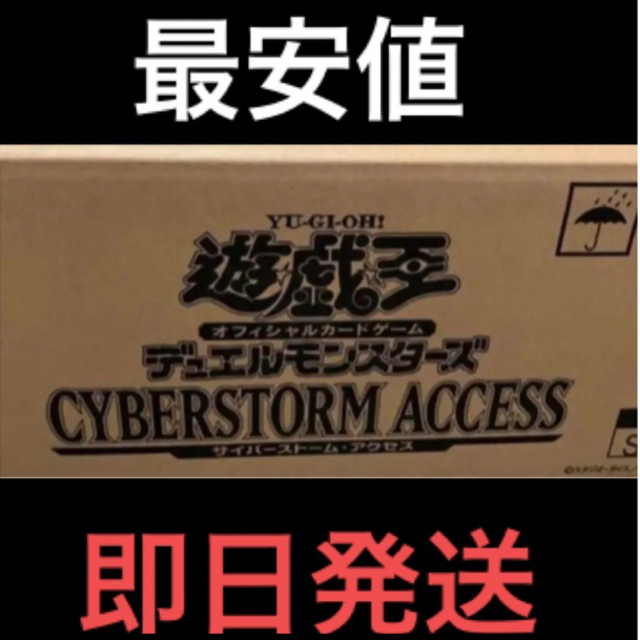 サイバーストームアクセス 24BOX 1カートン 遊戯王 売れ筋商品