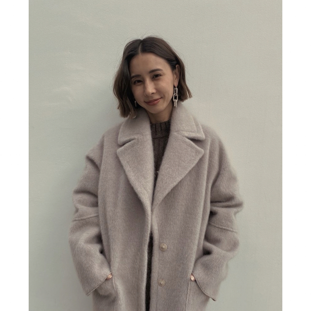 Ameri vintage ブランケットライクフェイクムートンコート Ameri vintage ブランケットライクフェイクムートンコート