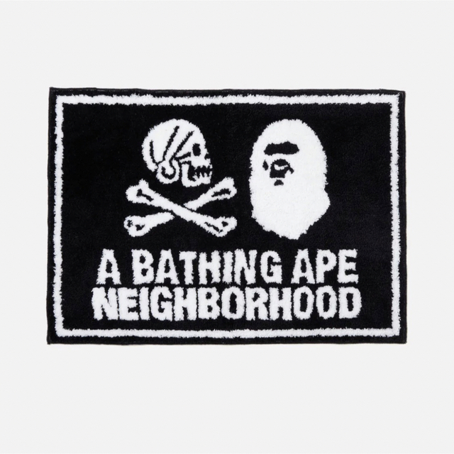 NEIGHBORHOOD(ネイバーフッド)のneighborhood BAPE NBHD RUG MAT ラグマット メンズのファッション小物(その他)の商品写真