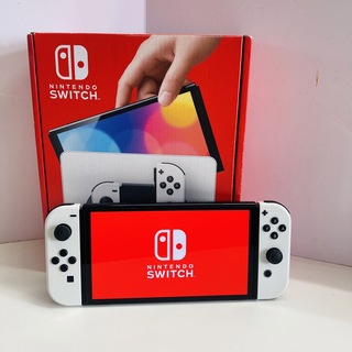 ニンテンドースイッチ(Nintendo Switch)のNintendo Switch 有機ELモデル ホワイト スイッチ 本体(家庭用ゲーム機本体)