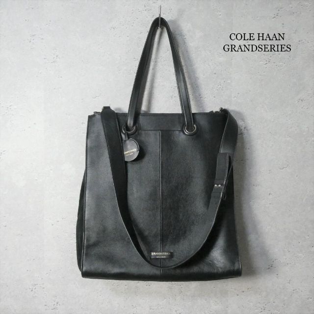 美品☆COLE HAAN コールハーン 2WAY トートバッグ レザー 本革-