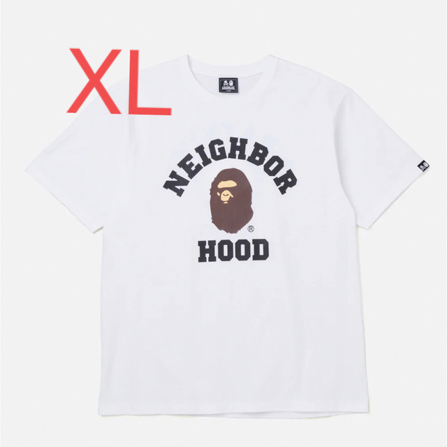 トップス定価以下！XL NEIGHBORHOOD BAPE NBHD TEE White