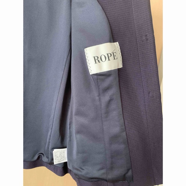 ROPE    ジャケット　ネイビー レディースのジャケット/アウター(ノーカラージャケット)の商品写真