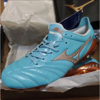 25.5cm モレリアネオ3ジャパン ミズノ　サッカースパイク水色　mizuno