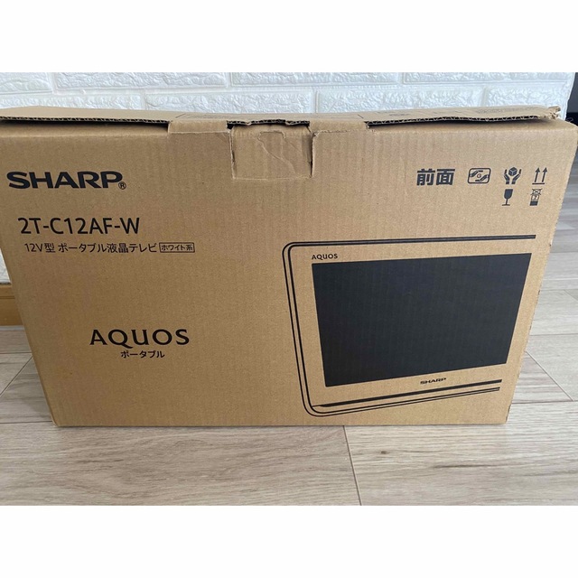 SHARP - SHARP AQUOS ポータブル液晶テレビ AP/AF 2T-C12AF-Wの通販 by
