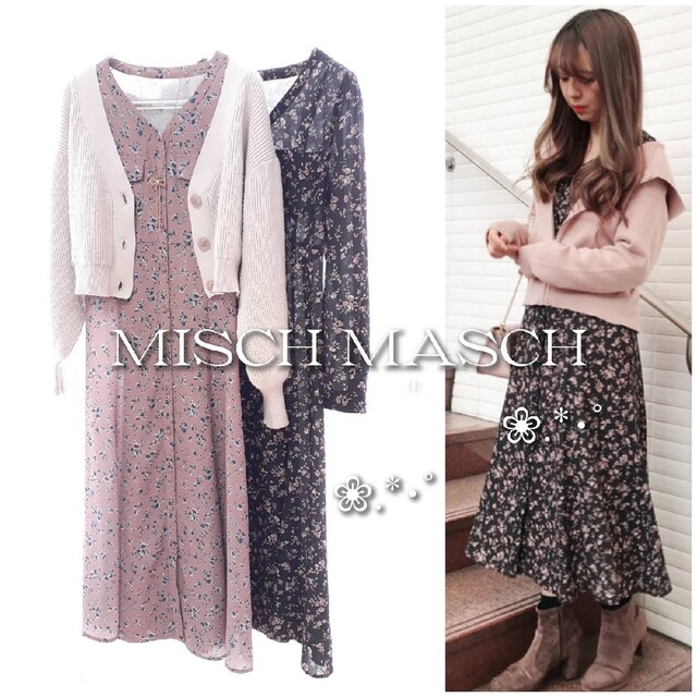 MISCH MASCH - 新品 MISCH MASCH バックレースアップワンピースの通販 ...