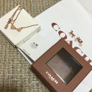 コーチ(COACH)のコーチ  ハート ステーション ネックレス(ネックレス)