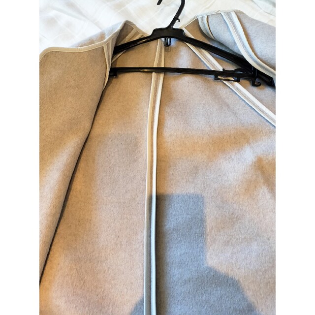 ダブルフェイス　サイドスリットコート　　　ライトベージュ レディースのジャケット/アウター(ロングコート)の商品写真