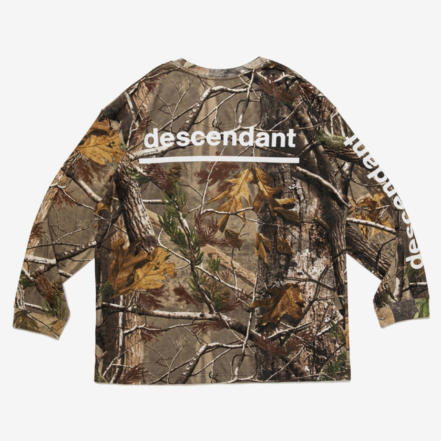 DESCENDANT 22aw pullover jacket camo 4迷彩