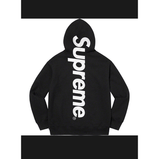 シュプリーム(Supreme)のSatin Appliqué Hooded Sweatshirt Lサイズ(パーカー)