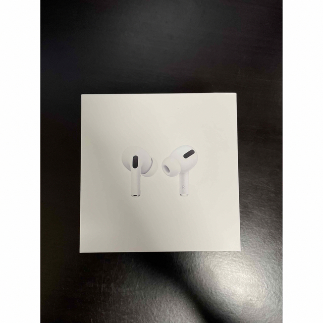 オーディオ機器送料無料！11月購入新品 airpods pro  MWP22J/A