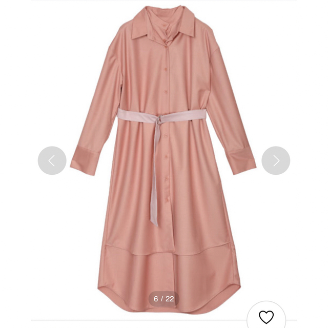 Ameri VINTAGE(アメリヴィンテージ)のunico様　美品　UNDRESSED LAYERED SHIRT DRESS レディースのワンピース(ロングワンピース/マキシワンピース)の商品写真