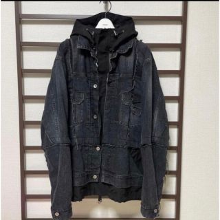 サカイ(sacai)のSacai 21AW デニムドッキングブルゾン(ブルゾン)