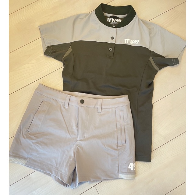 TFW49 セットアップ ベージュ Lサイズ ウエア(男性用) 公式アプリ