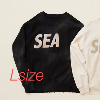 WIND AND SEA - WIND AND SEA DAMAGED CREW NECK Ｌサイズの通販 by ...