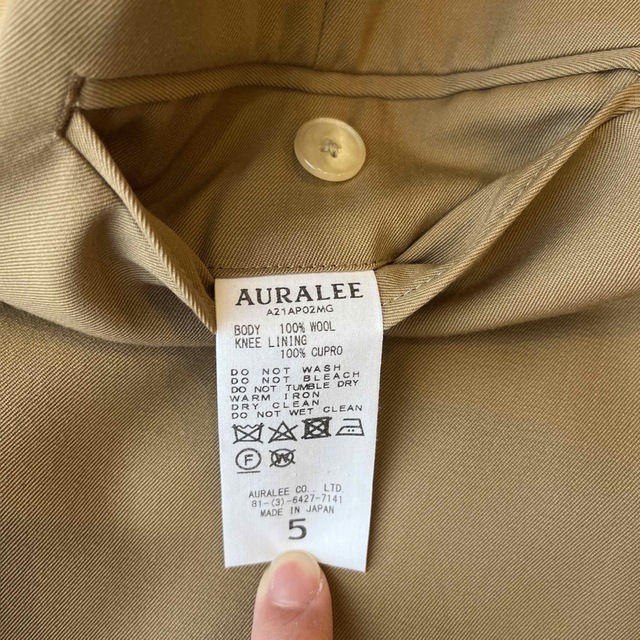 AURALEE(オーラリー)のAURALEE スラックス メンズのパンツ(スラックス)の商品写真