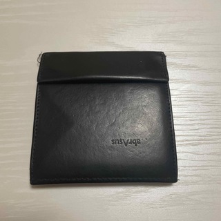アブラサス(abrAsus)のabrAsus 　薄い財布　ブッテーロレザーエディションブラック(財布)