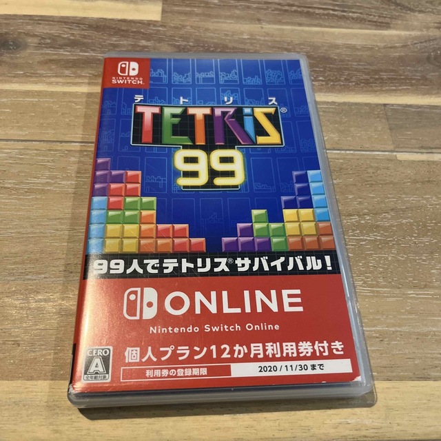 任天堂(ニンテンドウ)のテトリス 99 Switch エンタメ/ホビーのゲームソフト/ゲーム機本体(家庭用ゲームソフト)の商品写真