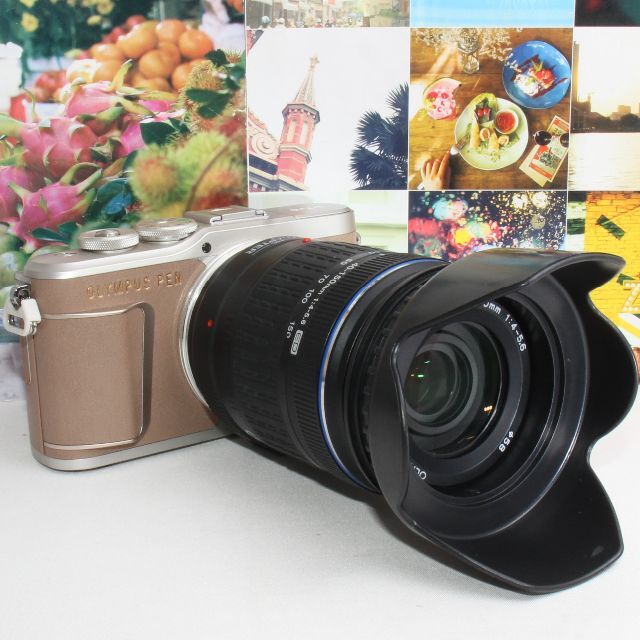 Canon - ❤️予備バッテリー&カメラバッグ付き❤️OLYMPUS E-PL10❤️
