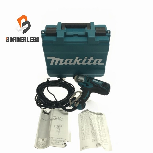 ☆比較的綺麗☆ makita マキタ 100V インパクトドライバ TD0220 ☆比較的綺麗☆ makita マキタ 100V インパクトドライバ TD0220