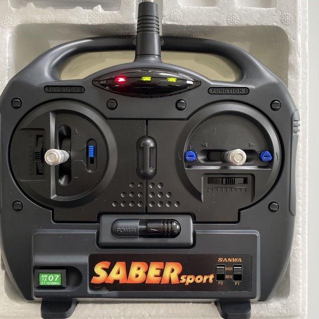 サンワ AMスティックプロポ SABER sport+受信機セットの通販 by サンワ AMスティックプロポ SABER sport+受信機セットの通販 by