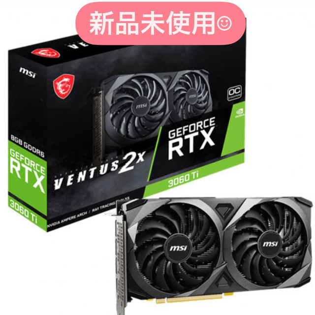 新品未開封 MSI GeForce RTX3060Ti VENTUS 2X