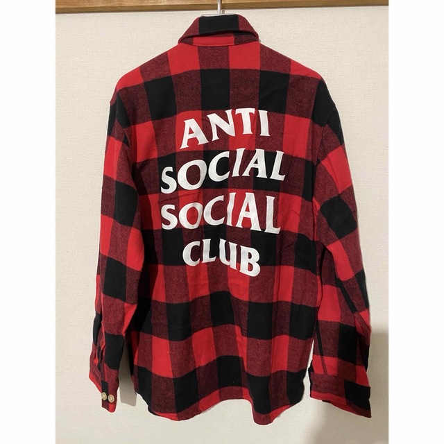 Anti Social Social Club チェックシャツ　オーバーサイズ
