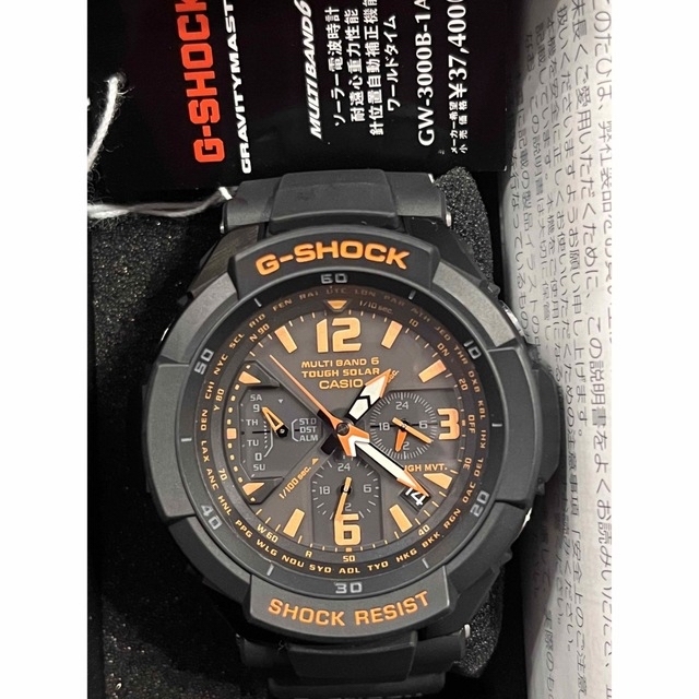 【美品】G-SHOCK  GW-3000B-1AJF（電波ソーラー）