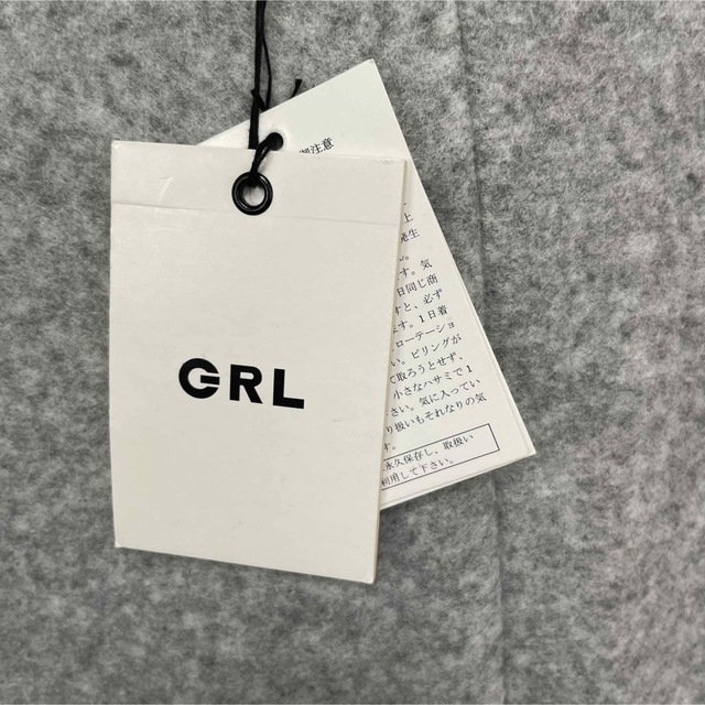 GRL(グレイル)のGRL 新品未使用タグ付き　ファーコート　ロングコート　グレイル　ダレノガレ明美 レディースのスカート(ロングスカート)の商品写真