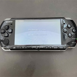 プレイステーションポータブル(PlayStation Portable)のSONY PSP PSP3000 ブラック　本体  ジャンク品(携帯用ゲーム機本体)