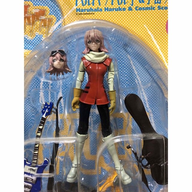 FLCLフリクリ　海洋堂　ハルハラ・ハル子&宇宙スクーターとハル子ミニフィギュアセット