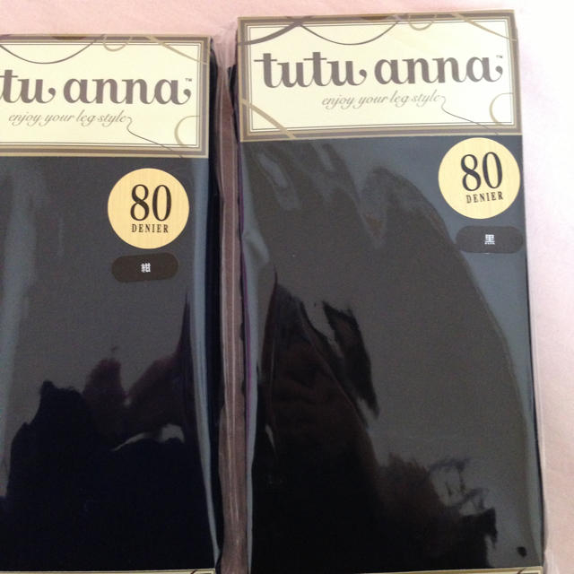 tutuanna(チュチュアンナ)のタイツ5枚セット レディースのレッグウェア(タイツ/ストッキング)の商品写真