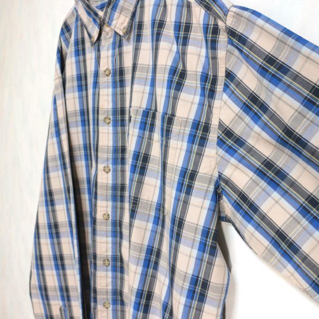 【ビッグサイズ】carhartt カーハート オンブレチェックシャツ ビンテージ