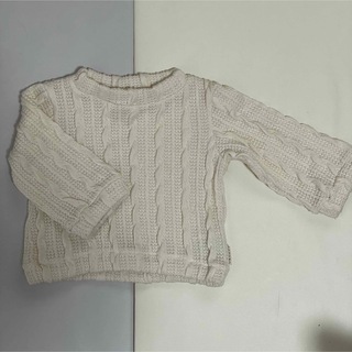 鍵編み ニット セーター 80サイズ  (ニット/セーター)