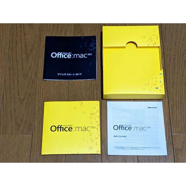 Microsoft(マイクロソフト)のMicrosoft Office for Mac 2011 スマホ/家電/カメラのPC/タブレット(PC周辺機器)の商品写真