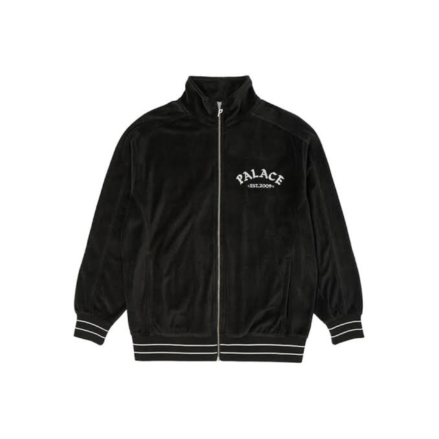 Palace Galore Velour Track Top black L