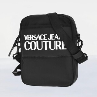VERSACE JEANS COUTURE ショルダーバッグ ブラック
