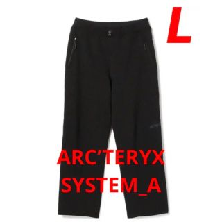 ARC'TERYX - ARC'TERYX SYSTEM_A LESTON SWEAT PANTSの通販｜ラクマ