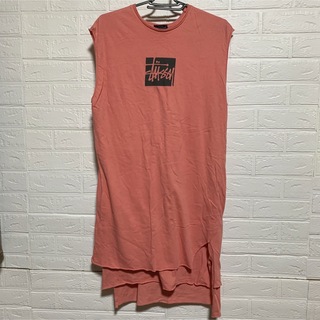 ステューシー(STUSSY)のStussy  レディース  Tシャツ チュニック M(Tシャツ(半袖/袖なし))